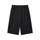 Relaxed Drawstring Three-quarter Sweatpants
